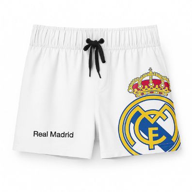 Real Madrid Badehose Kinder – Offizielle Bermuda Shorts Fußball Fanartikel