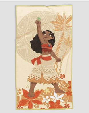 Vaiana Strandtuch – 70x140 cm 100% Polyester für den perfekten Strandtag