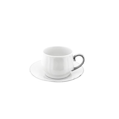 Edles Mokkatassen-Set aus feinem Porzellan 100ml – stilvoll & zeitlos