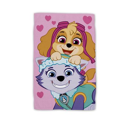 Paw Patrol Handtuch 100% Baumwolle, 30x50 cm, schnelltrocknend & bedruckt