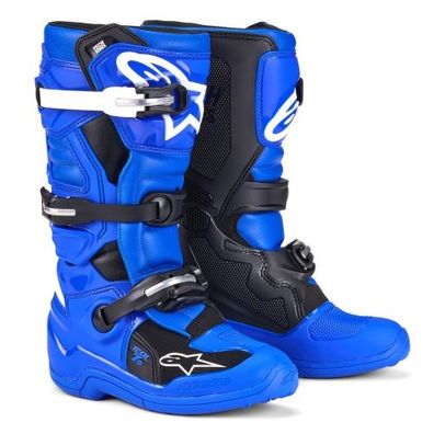 Kindercrossstiefel Alpinestars Tech 7S Blau Schwarz 2025