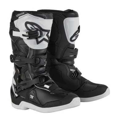 Kindercrossstiefel Alpinestars Tech 3S Weiß Schwarz 2025