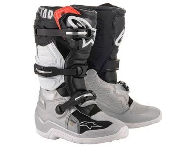 Kindercrossstiefel Alpinestars Tech 7S Silber Schwarz 2025