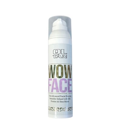 QL Tan/WOW Face 75ml/Solariumkosmetik/Bräunungslotion