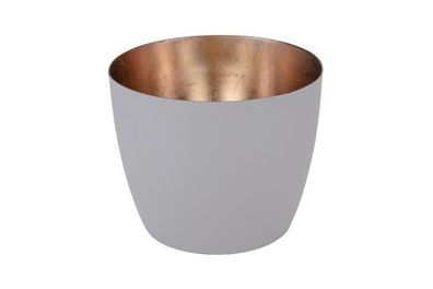 Madras Windlicht M Sandstone/Gold, 78216 1 St