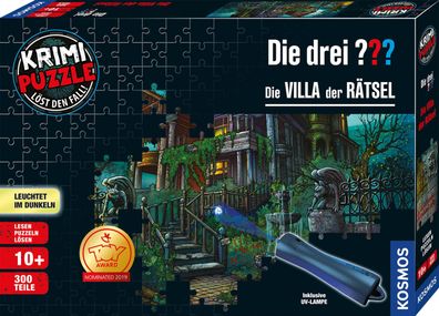 Die drei ??? Leuchtpuzzle – Kriminalfall & UV-Lampe Rätselspaß 10