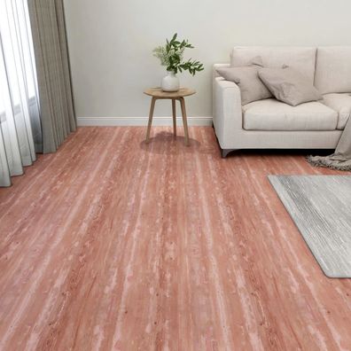 vidaXL PVC-Fliesen Selbstklebend 20 Stk. 1,86 m² Rot
