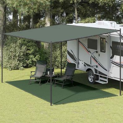 vidaXL Zeltteppich 300 x 600 cm HDPE Grün