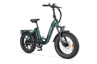 Cyrusher Step-Through Elektrofahrrad 250w Reichweite 100 KM City Bike 48V 18Ah