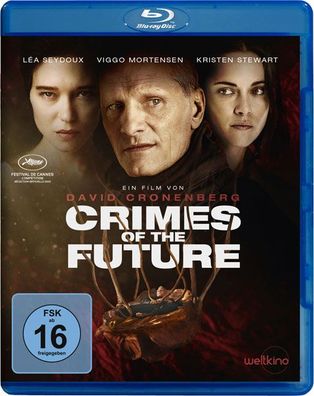 Crimes of the Future (BR) Min: 108/DD5.1/WS - Leonine - (Blu