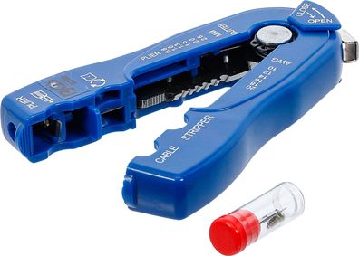 Draht-/Kabel-Abisolierer "2-IN-1" | Drahtstärke 0,8 - 2,6 mm, Absolierzange