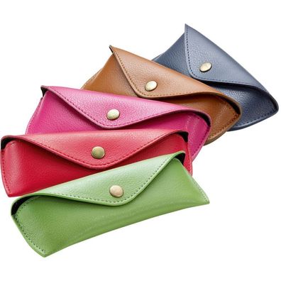 Alassio Brillen-Etui Brille Lederetui Sonnenbrillen Brillenetui Leder grén 2685