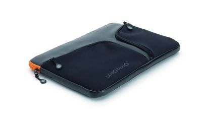 baoobaoo Laptophélle CEVLAR Notebook Neopren schwarz roter Reißverschluss 551130
