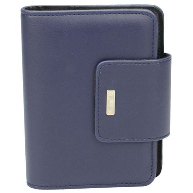 bind Systemplaner A7 Terminplaner Kalender Organizer Lederimitat blau T 7