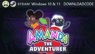NEU PC Computer Spiel Amanda the Adventurer für Windows 10 11 STEAM Game Key NEW