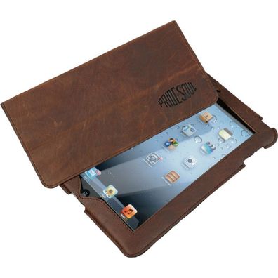 Pride and Soul Tablet-PC Hélle SLADE fér iPad Tasche Folio Leder braun 47185