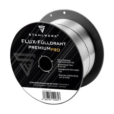 Stahlwerk Schweißdraht MIG MAG Premium Fülldraht E71T-GS Ø 0,9 mm S100/D100 0,9 kg