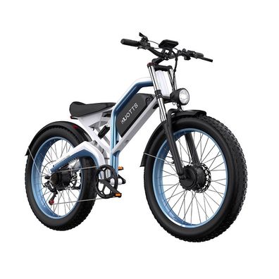 Off-road Dual Motors Elektrofahrrad 65Nm*2 48V 20AH Samsung Battery Elektromotorrad