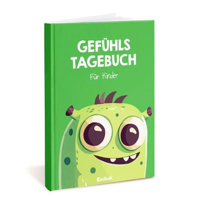 Gefühlstagebuch für Kinder: Grün | Taschenbuch | Karton | 176 S. | Deutsch