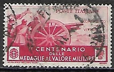 Italien gestempelt Michel-Nummer 500