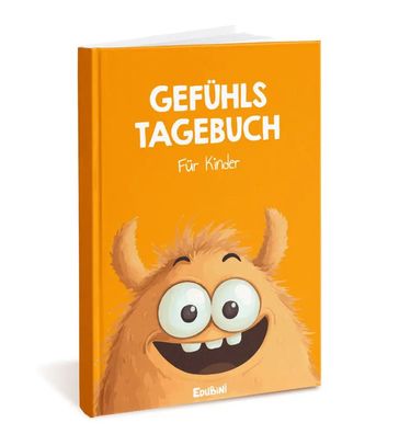 Gefühlstagebuch für Kinder: Orange | Taschenbuch | Karton | 176 S. | Deutsch