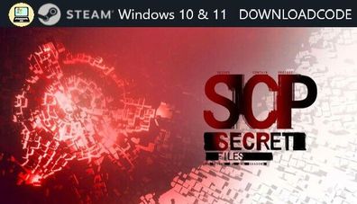 NEU PC Computer Spiel SCP Secret Files für Windows 10 11 STEAM Download Code Key