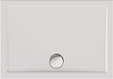 Schröder Rechteck Duschwanne Sito E 110x80x2,5 cm weiß