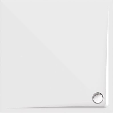 Schröder Viereck Duschwanne Arenal E 120x120x2,5 cm weiß