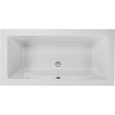 Schröder Rechteckwanne Lupor 175x80x48 cm weiß