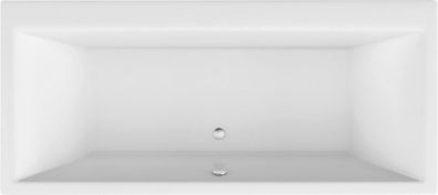 Schröder Rechteckwanne Malibu Plus 180x80x46,5 cm weiß