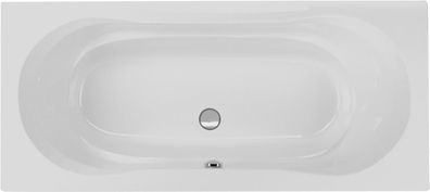 Schröder Rechteckwanne Martinique 180x80x44 cm weiß