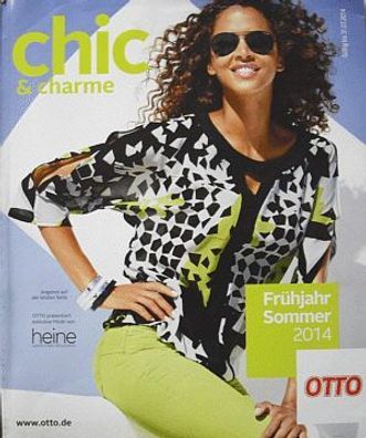 chic & charme - OTTO Versand heine Mode-Katalog Bestellkatalog Frühjahr Sommer 2014