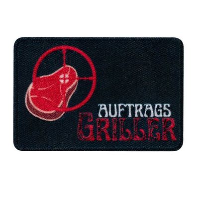 Mono-Quick 12502 Auftragsgriller Applikation, Bügelbild, Patch, Barbecue, Grill