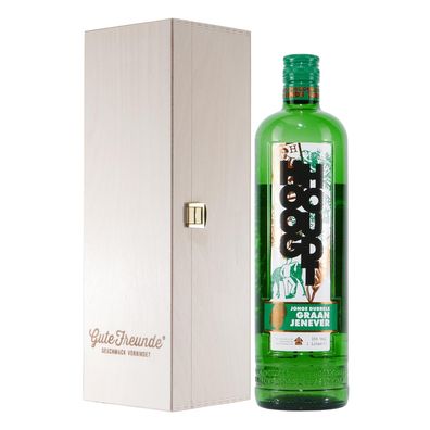 Hooghoudt Dubbele Graanjenever mit Geschenk-HK