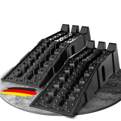 Werkthor Auffahrrampen 2er Set - Für PKW bis 5t - Hochbelastbar & rutschfest