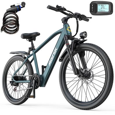Aairsk 250w Elektrische Mountainbikes 24 Zoll/26 Zoll MTB E-bike Fett Reifen 36V 10AH