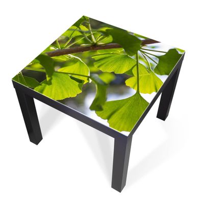 Design-Abdeckung für Tisch - selbstkl. Möbelfolie oder Glasplatte Gingko