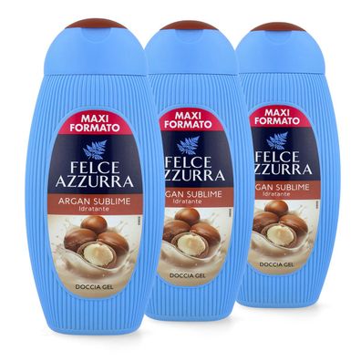 Paglieri Felce Azzurra Duschgel Argan Sublime 3 x 400 ml