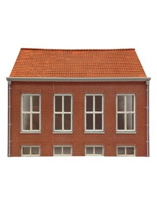 AlsaCast H0 8710.116 Bausatz Ziegel - Fassade mit 4 Fenstern - OVP NEU