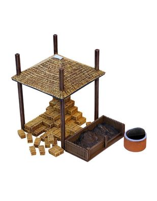 AlsaCast H0 8710.144 Bausatz Heuballen + ländliches Zubehör - OVP NEU
