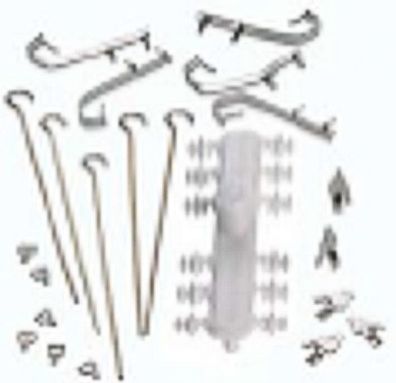 Sommerfeldt 206 H0 Zubehör f. Ergänzung zu # 270 (5 Stk.)Beutelpreis (VE=1) - OVP NEU