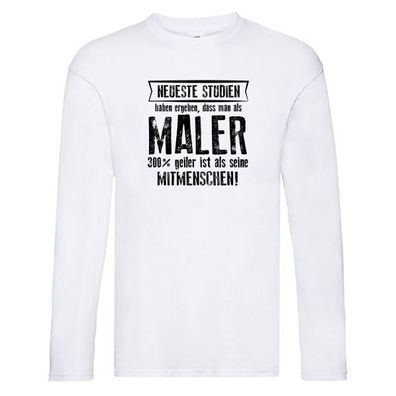 Neuste Studien: Maler | Malerei Long Sleeve Weiß