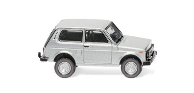 Wiking H0 1/87 Lada Niva - silber-metallic - OVP NEU