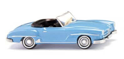 Wiking H0 1/87 025002 MB 190 SL Cabrio - hellblau - NEU