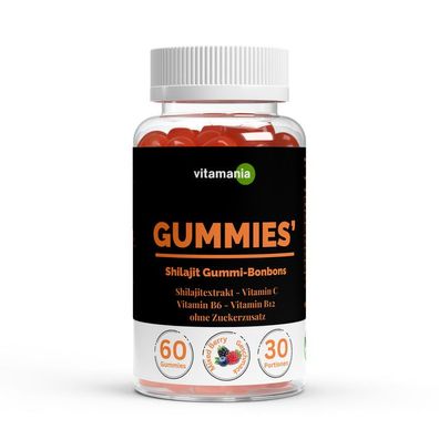 Premium Shilajit Gummies 1000 - Gummi Vitamin Bonbons