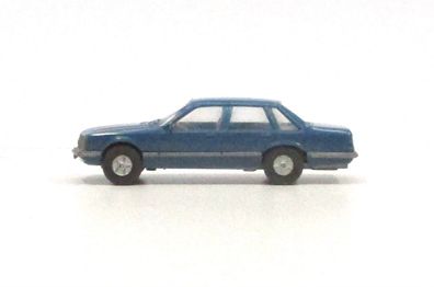 Wiking H0 1/87 Opel Senator dunkelblau PKW-Modell o. OVP (8-4)