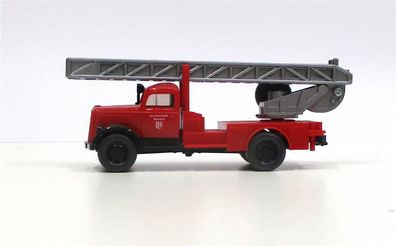 Wiking 1/87 Feuerwehr Opel Drehleiter Berufsfeuerwehr Mannheim o. OVP (Spur H0) (14