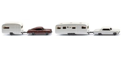 Wiking 92211 Zwei Wohnwagengespanne Spur N 1:160