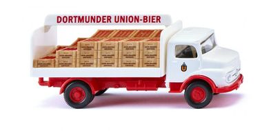 Wiking 084804 Getränke-Lkw (MB Kurzhauber) "Dortmunder Union" Spur H0 1:87