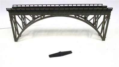 Spur N Faller Gitterbogenbrücke l=200mm h=70mm fest verklebt (4283K)
